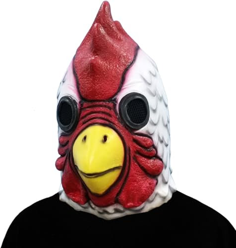 Gmasking 2018 Exclusive Latex Cartoon Hahn Kopfmaske Halloween Huhn Kostüm