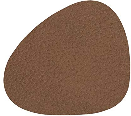 Hippo Untersetzer Curve Brown 11 x 13 cm
