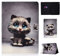 MediaPad T5 10 Case, Bspring PU Leather Slim Folding Stand Cover for 10.0 Huawei MediaPad T5 10-Inch 2018 Android Tablet-Pet cat
