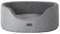 Feandrea Hundebett, Hundekorb, Wendekissen, 83 x 63 x 27 cm, grau PGW32GG