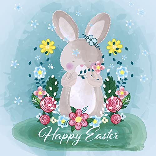 20 Servietten Hase zu Ostern Easter Bunny 33cm