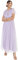 Anaya with Love Damen Ladies Midaxi Dress Women High Waist Keyhole Short Flutter Sleeve Crew Neckline for Wedding Guest Bridesmaids Prom Kleid, Dusty Lilac, 42