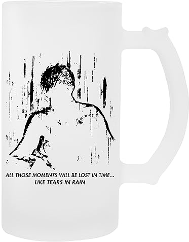 Blade Runner - Like Tears In Rain Glasbierkrug Umweltfreundlicher Getränkebecher