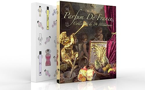 Jean-Pierre Sand - Parfum Adventskalender Engel für Damen - 24 teiliges Duftset - Geschenk für Frauen vor Weihnachten 2024