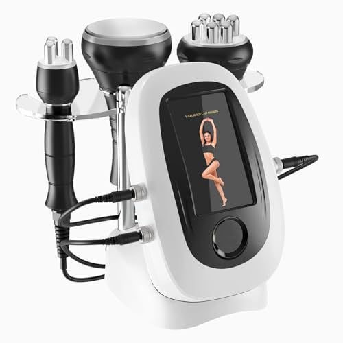 X&Z-XAOY Body Slimming Shaping Machine With 3 Probes,Ultra-s-onic Cavitation Device Adjustable Intensity Level Fat Reduction And Body Remodeling For Face Waist Thigh And Buttock
