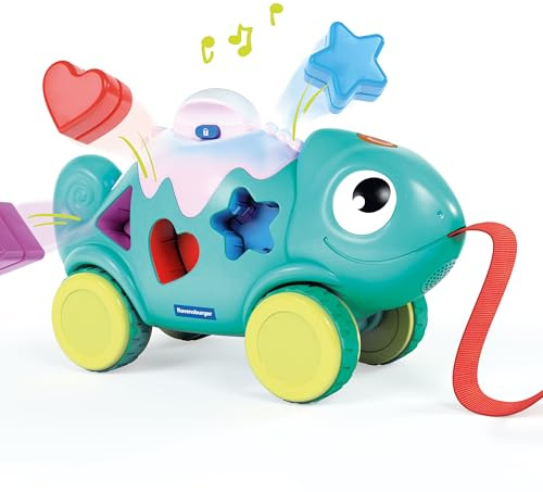 Ravensburger Play+ - Mein leuchtendes Chamäleon aus Formen und Farben - Babyspielzeug Babyspielzeug ab 1 Jahr - französische Version - 34020