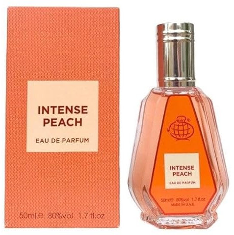 Intense Peach, Eau de Parfum, Fragrance World, Unisex, 50ml