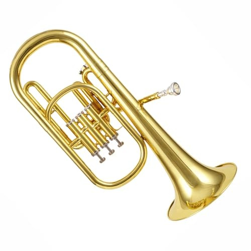 Standard Trompeten Althorn Es-Trompete Professionelles Musikinstrument Anfänger Messing Vollton Trompete Standard