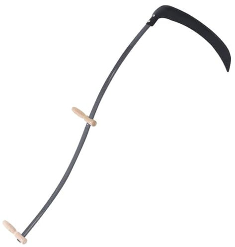vidaXL Faux avec Pierre d’affûtage 145 cm, rogneuse, Coupe-Herbe, Faux de Tonte, débroussailleuse, Faux de Jardinage, Faux agricole, Faucille Faux