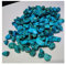 100 g natürlicher Kristall-Türkis-Kies-Kristallfelsen-Quarz-Mineral-Exemplar-Aquarium-Garten-Blumentopf-Dekoration