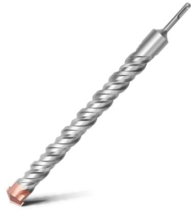 HSAWBIT 38mm x 460mm LONG SDS MASONRY DRILL BIT, TUNGSTEN CARBIDE TIP SDS PLUS SHANK, FOR WALL STONE CONCRETE BRICK