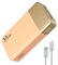 Nobis Power Bank, 20000mAh Caricabatterie portatile, 35W USB C in & Out Ricarica Rapida, 4 Porte Batteria Esterna con Display Digitale a LED, Compatibile con MacBook, Phone 15 S23 (Arancione)