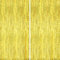 2pcs 3ft X 8.3ft Gold Glitter Metallic Tinsel Curtains Aluminum Foil Flow Silk Curtain Background Streamer Birthday Party Wedding Holiday Backdrop Decoration