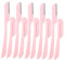 Ipetboom 10stücke Augenbrauenrasierer Faltbare Trimmer Für Präzise Konturen Tragbare Make-up Werkzeuge Für Sicher Für Gepflegte Augenbrauen