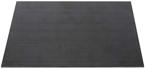 Placa de Fibra de Carbono, Placa Ligera y Flexible, de Alta Resistencia para la Construcción, Eficiente, de , Ligera y Duradera (Bright 230*170*0.5 mm) (Bright 230*170*1 mm) (Bright 230*170*1.5 mm)