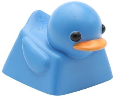 Lovely Duck Keycap Cartoon Resin Keycaps For Switches Mechanical Gaming Keyboards Personaliing 3D Keycap