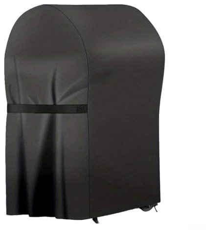 Oxford 210D Grillabdeckung, wetterfest, leicht zu reinigen, doppelte Nähte (ohne Griff)