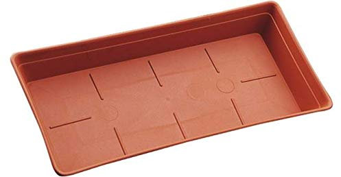 Bama Sottovaso, in Polipropilene, Rettangolare, 45 cm, Terracotta