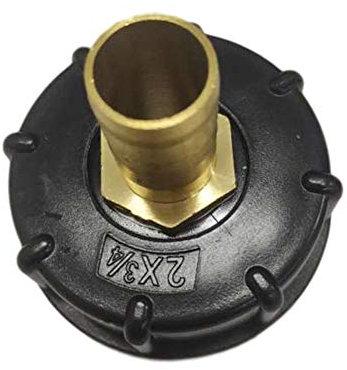 Mamelon Raccord Rapide Pour Cuve 1000 L, Multitanks Raccord, Laiton Connecteur De Tuyau, Adaptateur De Réservoir IBC (25mm)