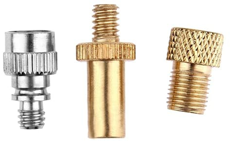 3 x Fahrrad-Presta-auf-Schrader-Ventil-Adapter + Presta-Ventil-Verlängerungspumpe, Werkzeuge für Mountainbikes, Rennräder, Ventiladapter, Langlebigkeit und Mode
