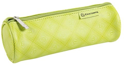 Exacompta 52270E Federmäppchen 1928 aus matt bedrucktem Kunstleder 22,5 x 7,5 cm 1 Stück Zufallsfarbe Federtasche Schlampermäppchen ideal für Schule und Universität