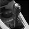 Pomos Palanca Cambios Perilla De Palanca De Cambios, Manillar De Cuero Para Renault,Para Megane MK3, Para Clio, Para Laguna 6 Speed Gear Shift Knob