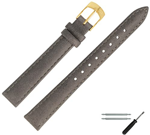 MARBURGER Uhrenarmband 12mm Leder - Werkzeug Montage Set 77112