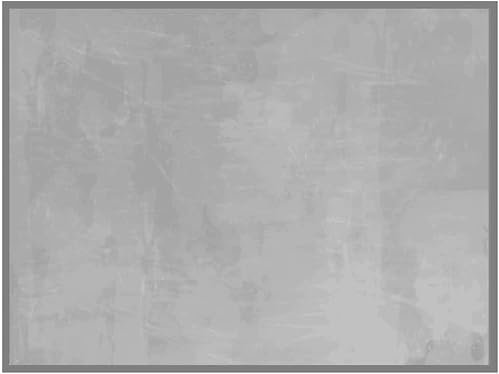 Tenvinilo | Alfombra Gris Vinílica | Alfombras Vinílicas | Decoración | Hogar | Lavables | Antideslizantes | Ecológicas | Medidas Personalizadas (60 x 90 cm, Gris Lisa)