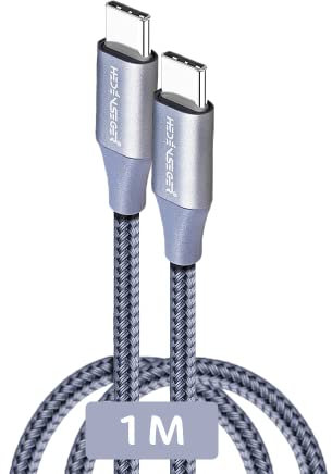 Heden Seger[USB-IF Certified Gen 2 10 Gbps USB C to USB C Cable fast charging 1m (USB C Monitor Cable, 100W USB C Cable fast charging) with 8K Video and 100W