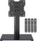 XINLEI Universal TV Stand Base, Table Top TV Stand for 17-55 Inch LCD/LED TVs, Height Adjustable Monitor Mount Stand with Tempered Glass Base Holds up to 40kg VESA 400x400mm, TS102