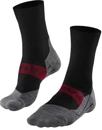 FALKE Herren RU4 Cool Laufsocken schnelltrocknendes atmungsaktives nachhaltiges Funktionsmaterial mittelstarke Polsterung antiblasen kühlend vegan zum Sport Jogging Running 1 Paar | mit angenehmen Kühlungseffekt