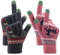 MengH-SHOP Touchscreen Handschuhe Damen Winterhandschuhe Frauen Fäustlinge Baumwollhandschuhe Winter Warm Damenhandschuhe 2 Paare (Rosenrot und Marineblau)