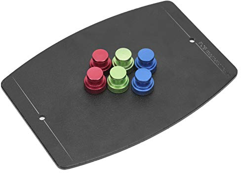 Leapiture Placa PCB Universal, Soporte para Herramientas De Montaje De PCB, Plataforma De Soldadura De Placa De Circuito con 6 Pines Magnéticos para Accesorios De Reparación Electrónica