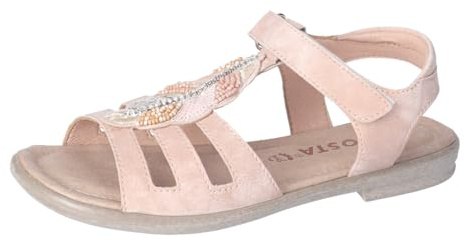 RICOSTA Mädchen Riemchensandalen Amelie, Kinder Sandalen, Weite: MITTEL