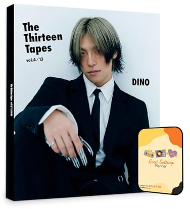 DINO (Seventeen) Album - The Thirteen Tapes (TTT)' vol. 4/13 DINO PHOTOBOOK ver.+Pre Order Benefits+BolsVos Exclusive K-POP Giveaways Package