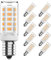 SGEPLED E14 LED Lampe Warmweiss 2700K,3W /350LM Glühbirne Ersatz 30W 40W Halogenlampen, Kein Flackern Nicht Dimmbar, Wandlampe, Schreibtischlampe, 5er Pack (E14-32-10-2700K)