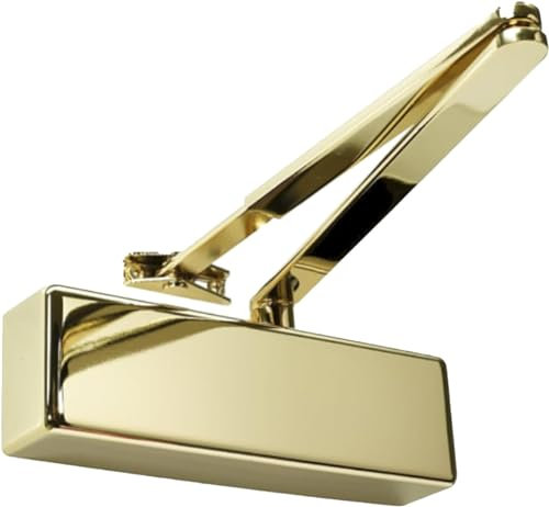 Fire Rated TS.3204 Door Closer Finished in Polished Brass - Size EN 3-4 TS.3204.SLFB.PVDPVD
