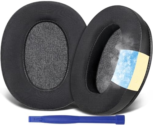 SOULWIT Cooling Gel Earpads Cushions Replacement for Sony WH-XB910 XB910N Extra Bass Noise Cancelling Headphones, for Sony WHXB910N Wireless Headset, Ear Pads with Noise Isolation Foam - Black