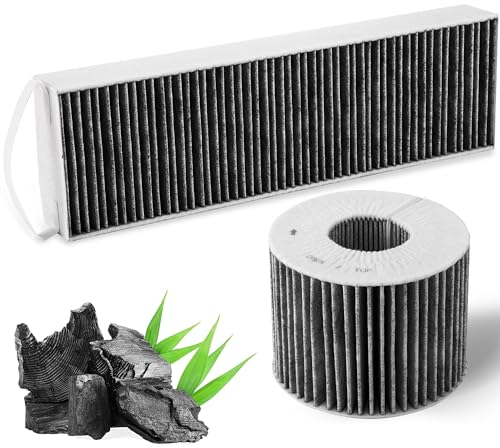 1 filtre à charbon actif pour hotte aspirante Bora Pure/X Pure/S Pure, avec système de filtration à 5 couches pour votre plaque de cuisson à recirculation PURU ou PUXU