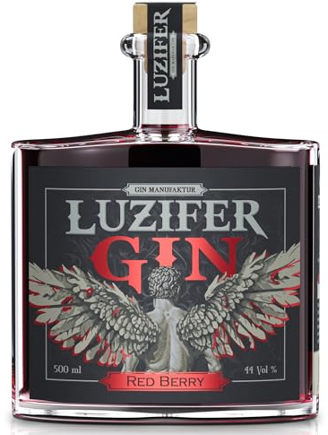 Luzifer Gin Manufaktur Red Berry Gin 44% Vol. 0,5 Liter