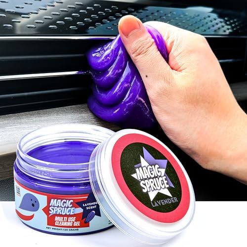 ToysButty Car Detailing Kit Gel for Car interior Dashboard Cleaner Products, Non-Water Dust Remover Scented Freshner, Upholstery Cleaning Putty, Pc Laptop Computer Cleaning Accessories Car Slime Kits