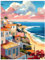 Peinture Numero Adulte, Paysage Coloriage Par Numero Adulte, Paysage Peinture Pour la Décoration de la Maison 40x50cm