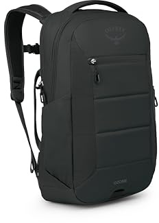 Osprey Unisex's Ozone Laptop Backpack, Black, One Size
