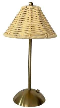 predolo Tragbare Tischlampe, kabellose Schreibtischlampe, Nachtlicht, Kinderzimmerlampe für den Nachttisch, Weiß