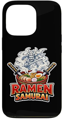 Hülle für iPhone 13 Pro Ramen Samurai Noodles Lover Japanisches Essen Feinschmecker Anime Manga