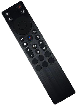 Uqezagpa TVs Remotes Control Voice Activated Commands Ergonomic Layout Texture Suitable for Seamlessly Operations Anti-drop Voice Recognition Remote for Smart Tvs
