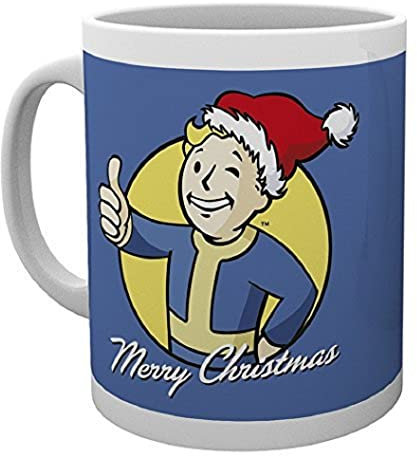 GB Eye Fallout Mug Merry Christmas, Multicolore