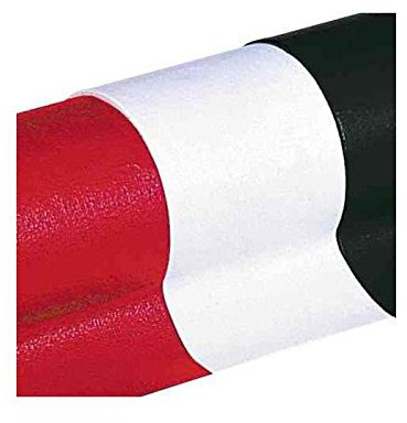 Lot de 12 Ruban adhésif toilé, 19mm x 3m, coloris blanc