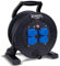 Kabeltrommel XREEL 230V/16A K2 IP54 Gummi H07RN-F 3x1,5mm² schwarz 50m