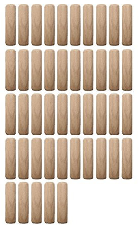 Holzdübel Riffeldübel Holzverbinder 8x30mm 45 Stück (0003)